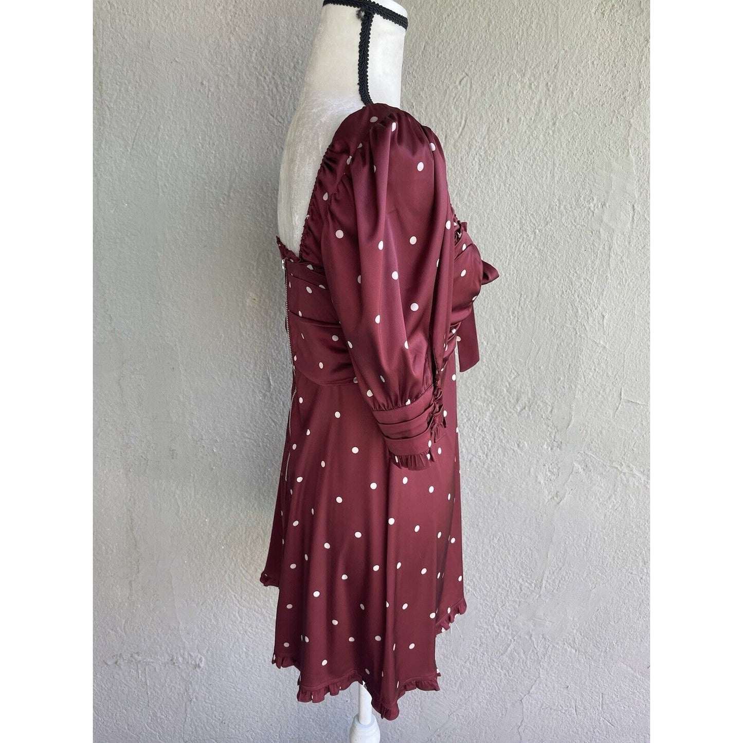 For Love And Lemons Davies Polka Dot Dress Size M NWOT