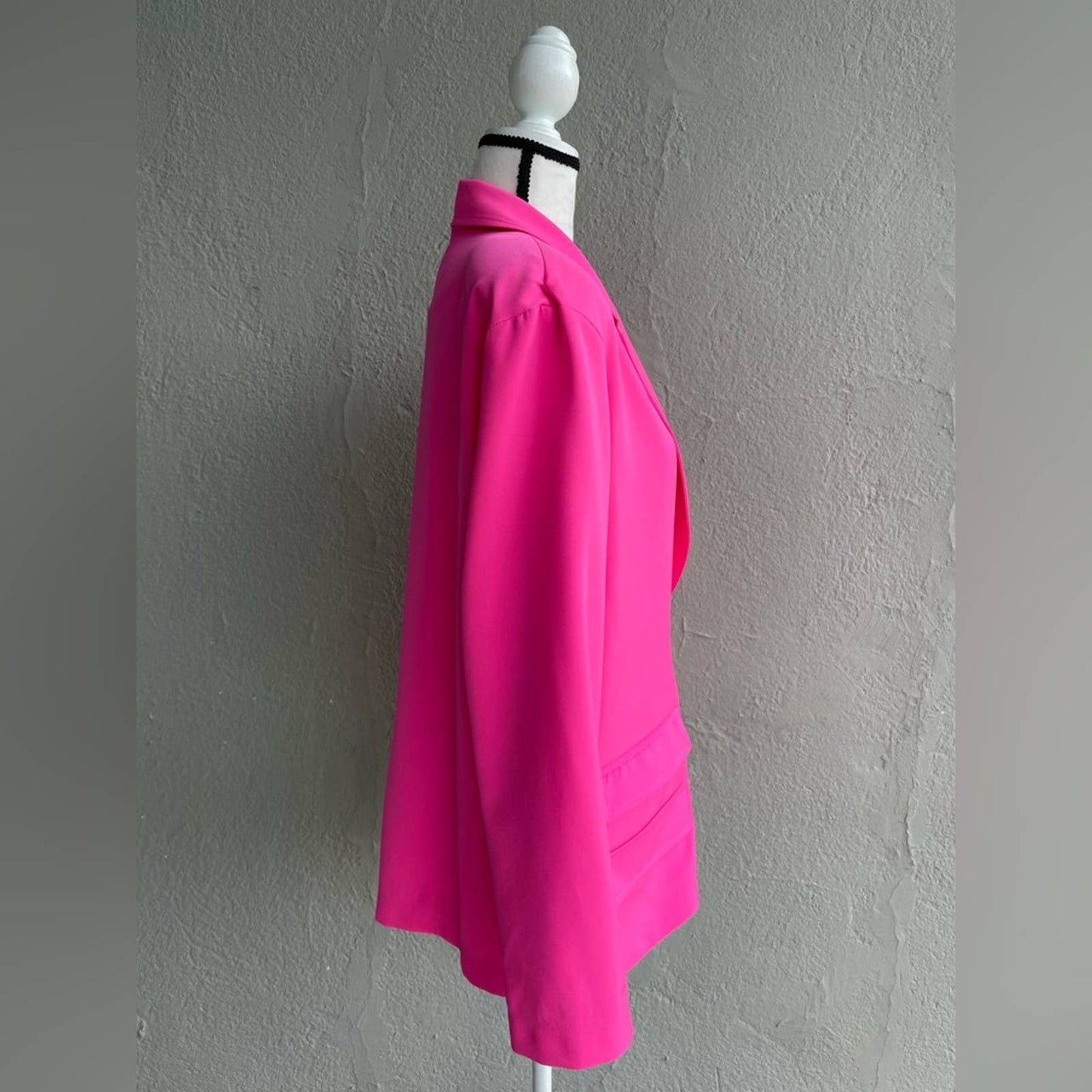 Mallory The Label Oversized Pink Barbie Blazer Size Small